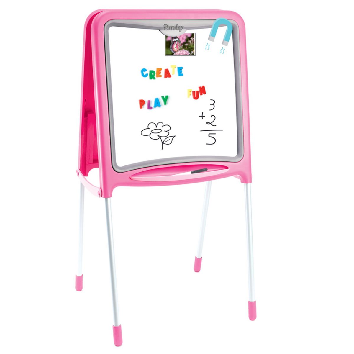 SMOBY Tableau tube rose