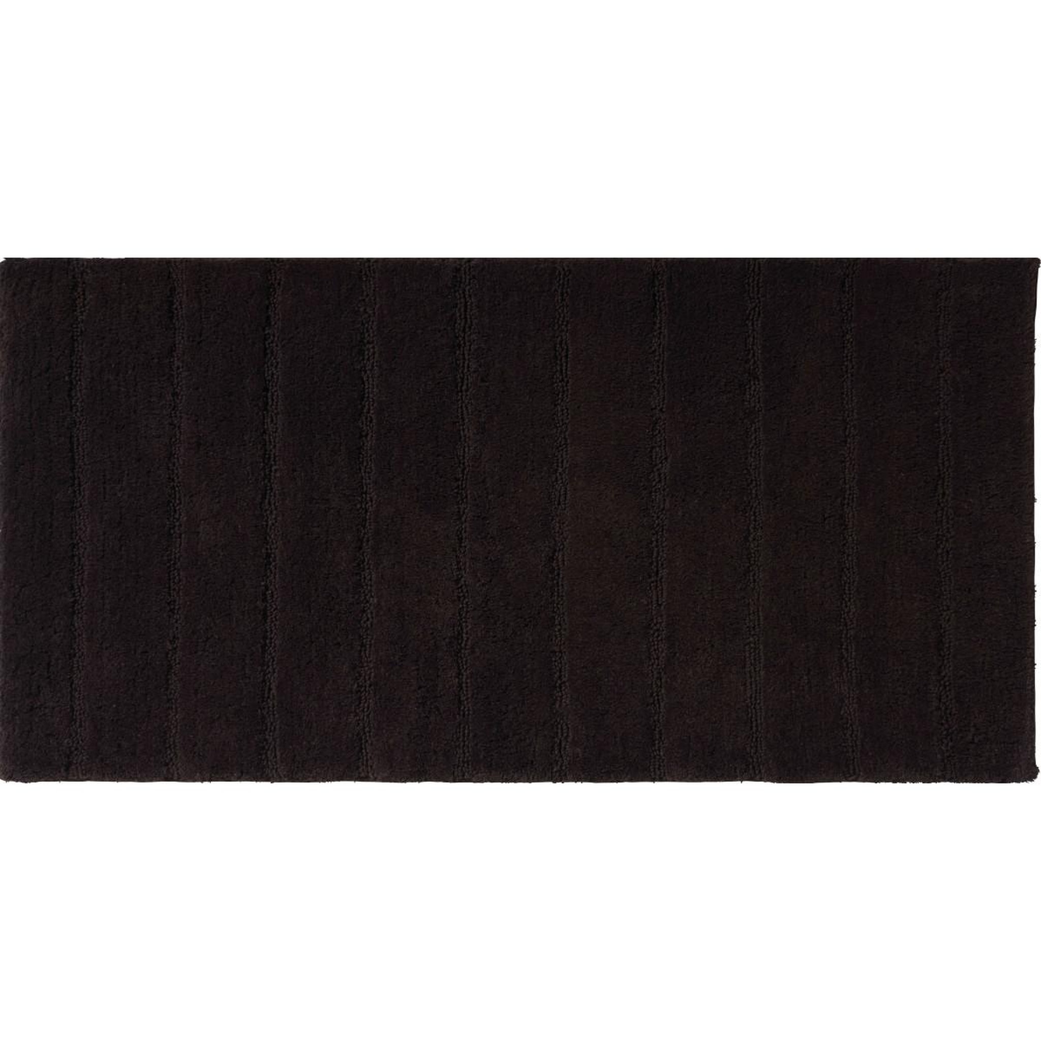 Voir la diapositive 1 : GUY LEVASSEUR Tapis de bain rectangulaire en coton uni 60x120cm