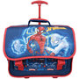 Voir la diapositive 1 : MARVEL Cartable à roulettes bleu Spiderman