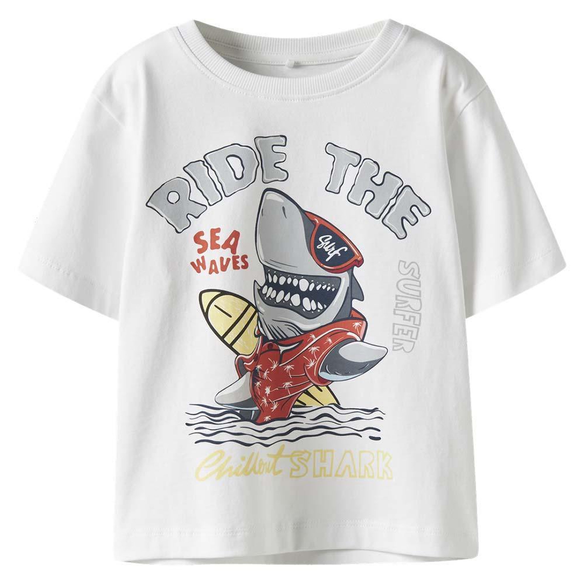 NAME IT T-Shirt Blanc Garçon Name it Vanyo. Coloris disponibles : Blanc