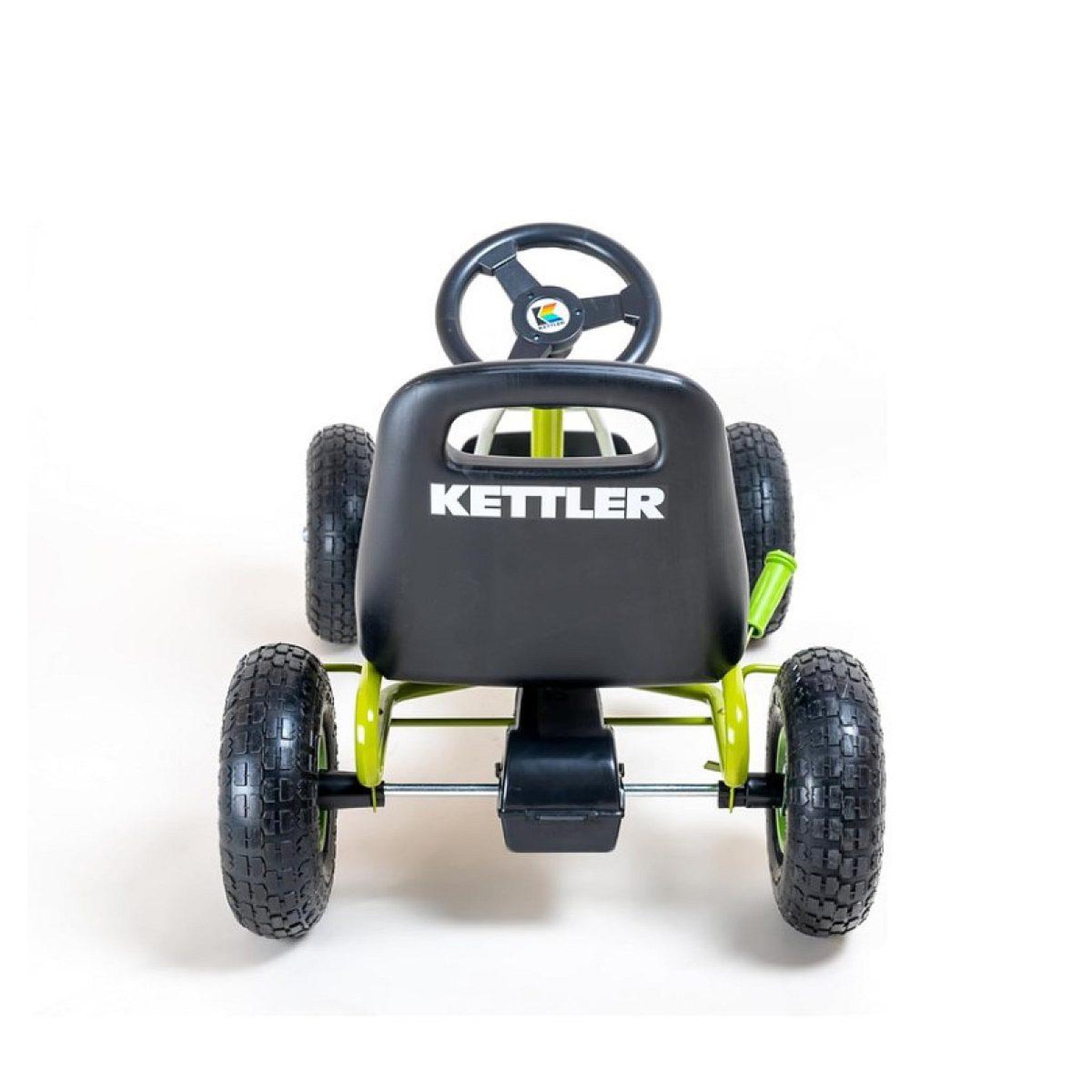 Voir la diapositive 3 : Kettler Kart enfant kettcar retro vert