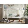 Voir la diapositive 2 : Vipack Lit cabane Dallas 70x140 blanc