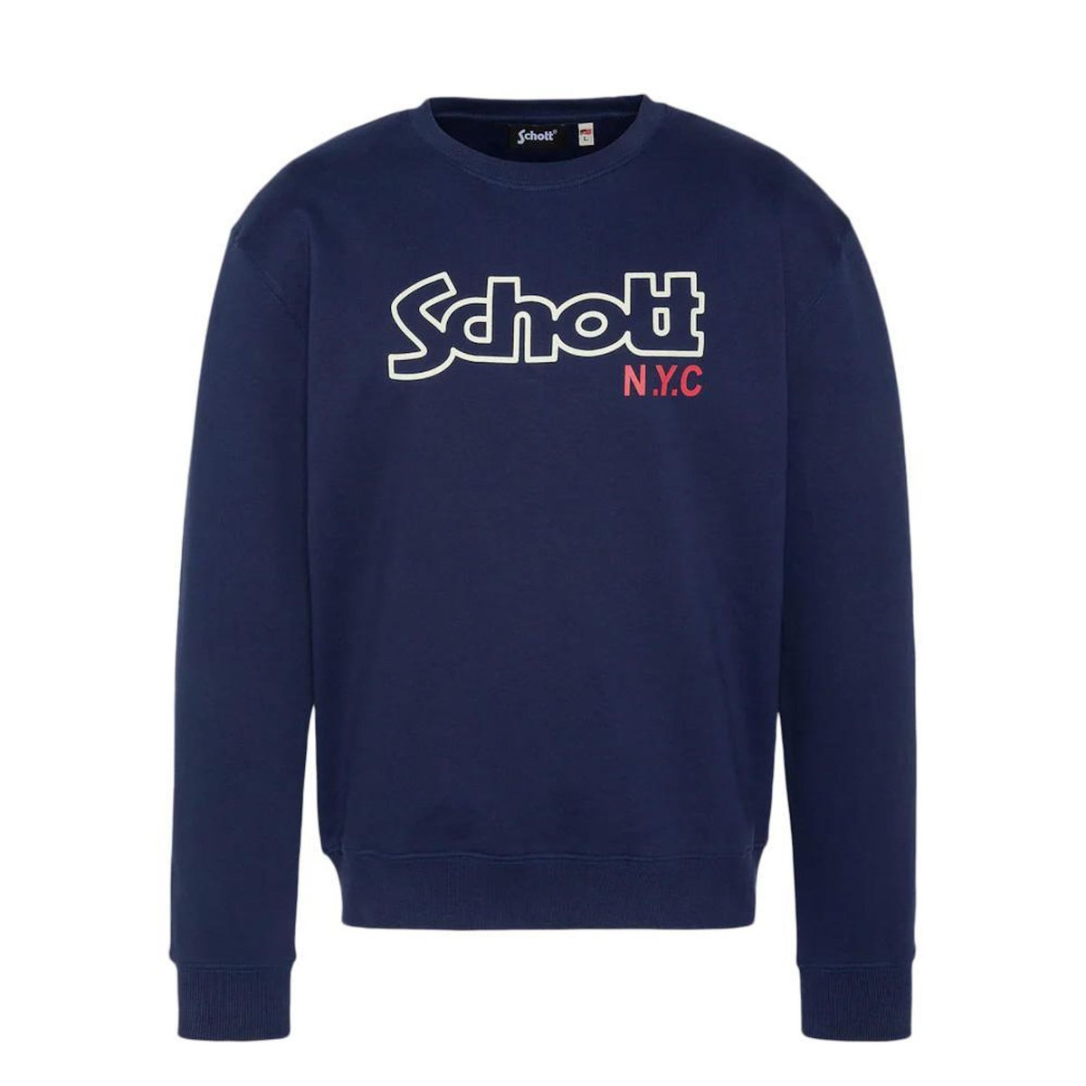 Schott Sweat Marine Homme Schott Stanley