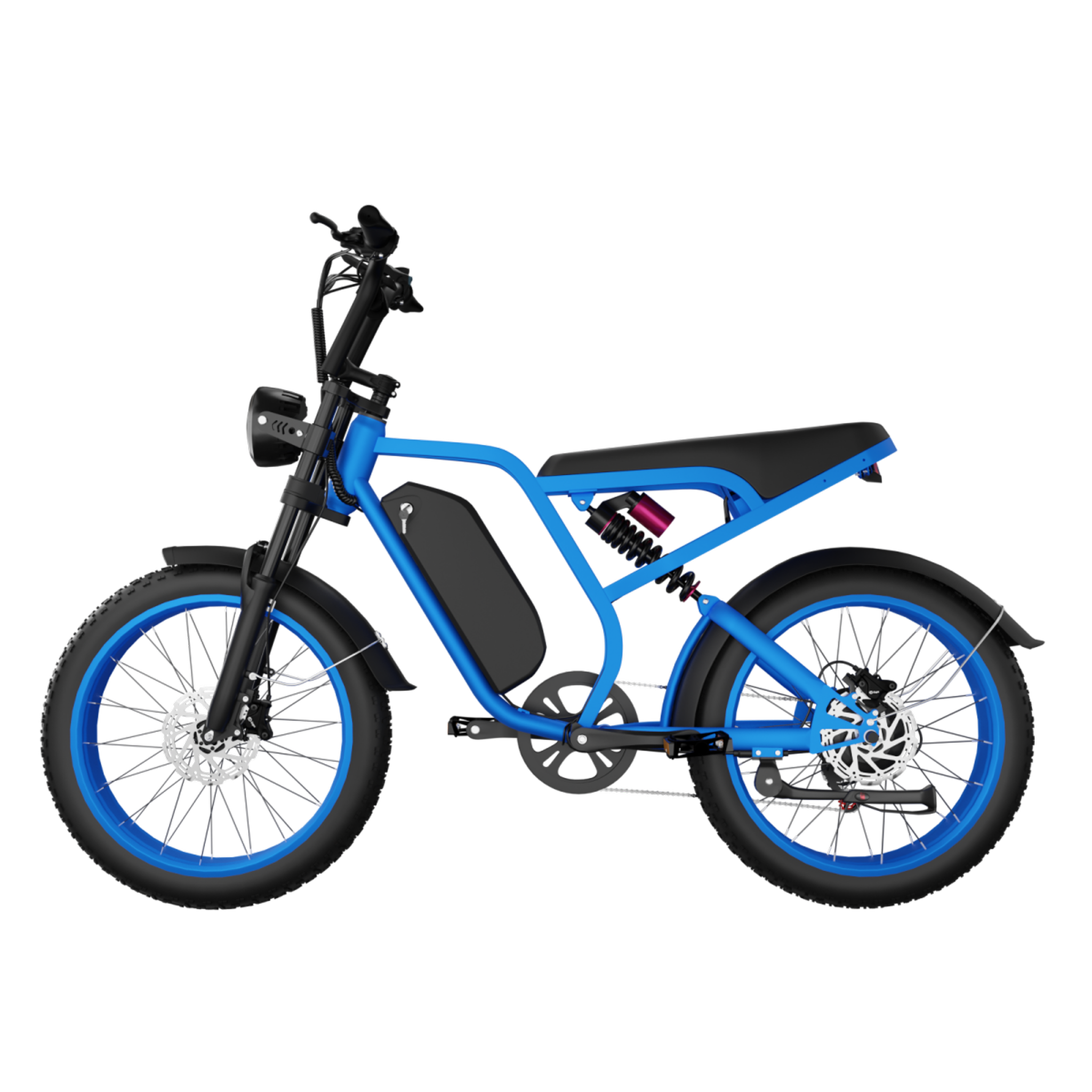 Voir la diapositive 2 : BLUVALL Vélo électrique bluvall su8 20  fat bike