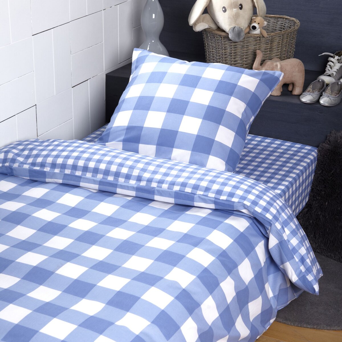 Housse de couette VICHY pas cher - Auchan.fr