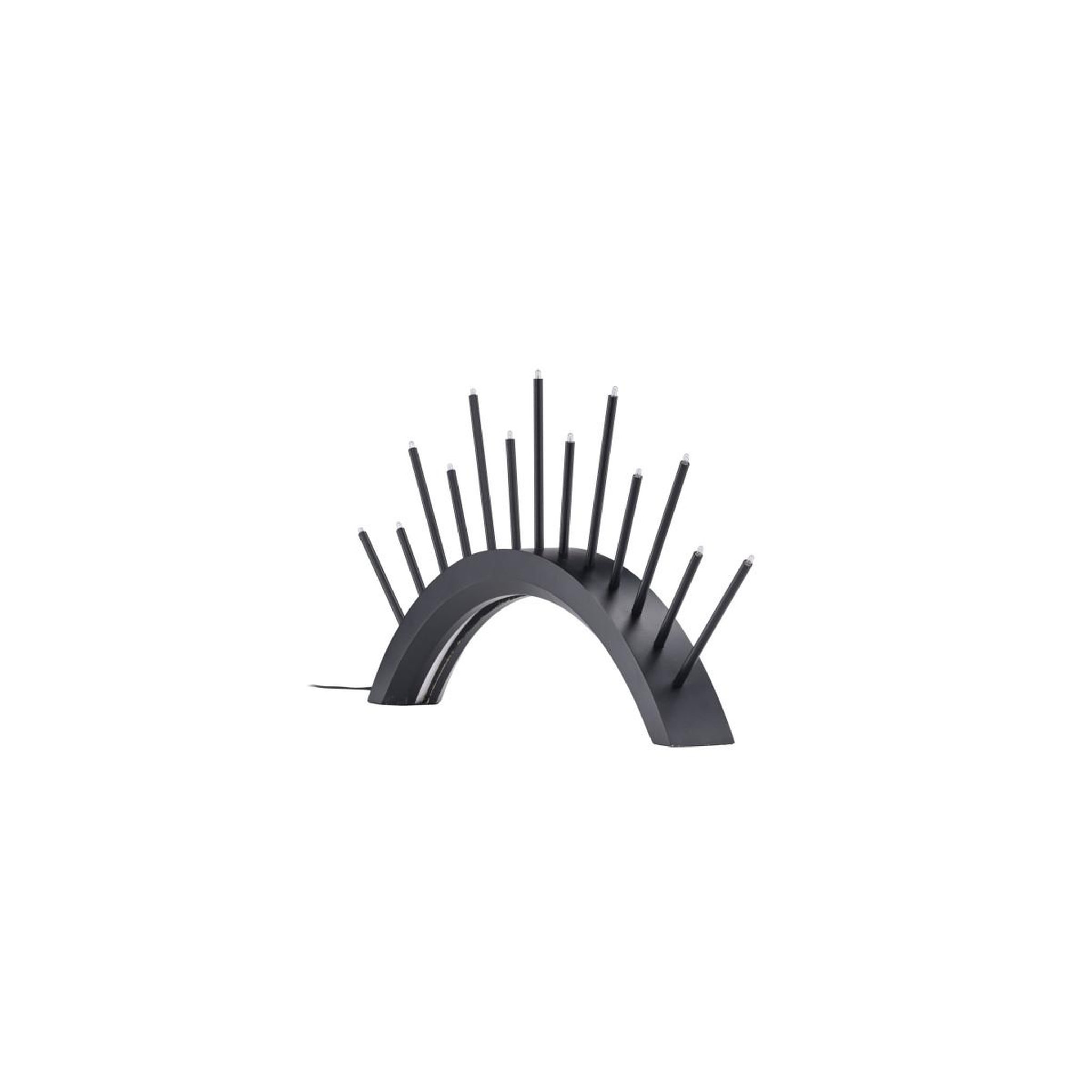 Voir la diapositive 6 : Paris Prix Lampe à poser bougeoir  kettilsas  55cm noir