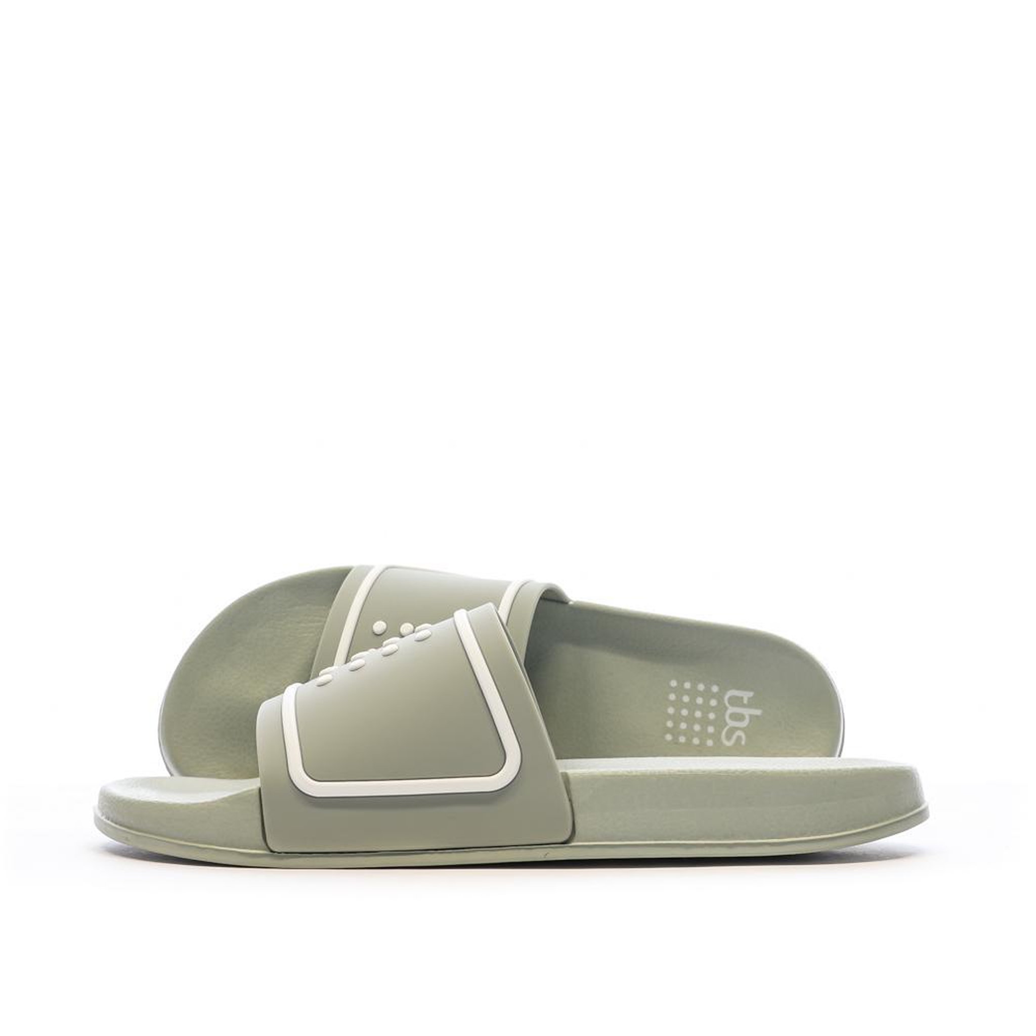 TBS Claquettes Vert Femme TBS FLIFLOW. Coloris disponibles : Vert