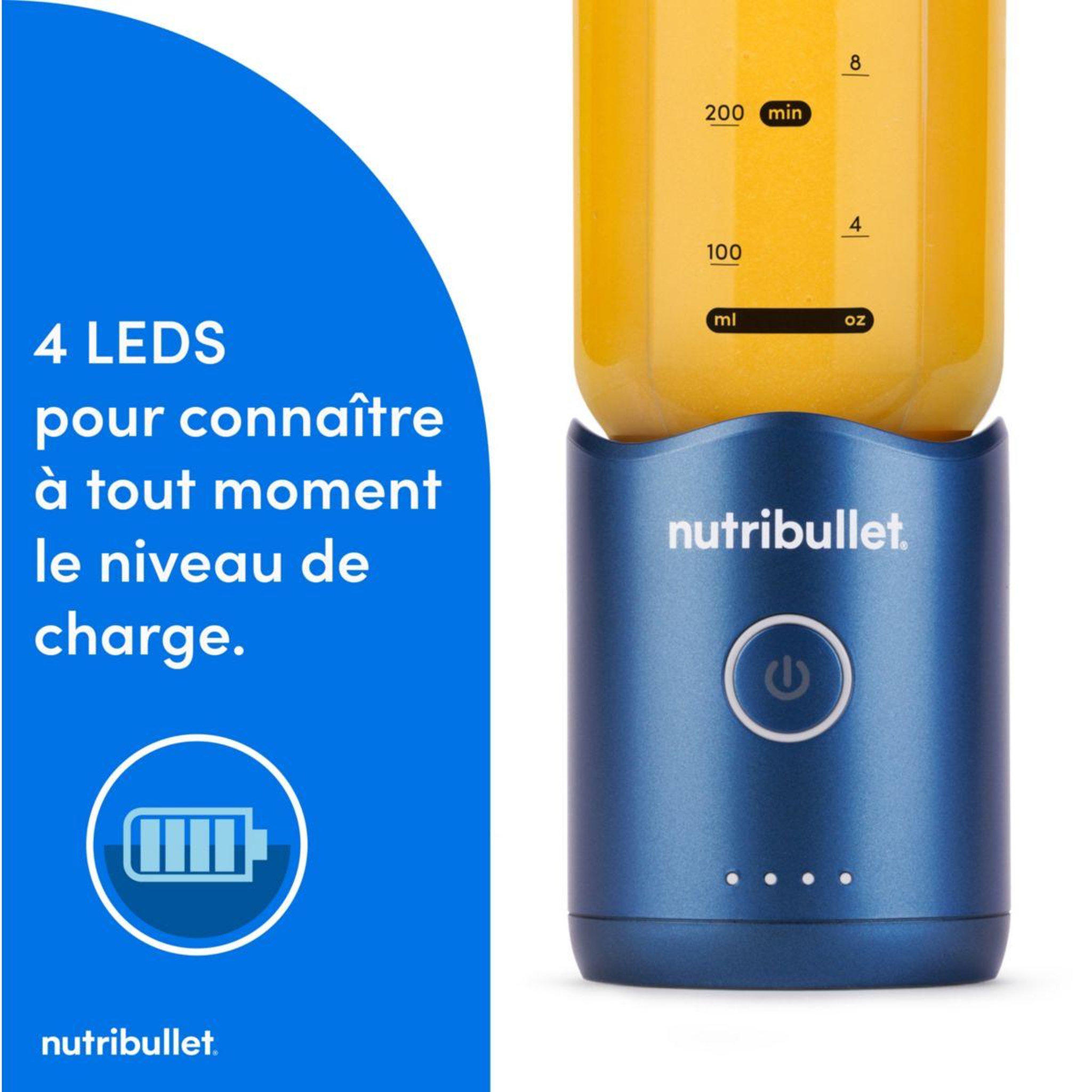 Voir la diapositive 4 : nutribullet Blender portable flex nbp013bl bleu