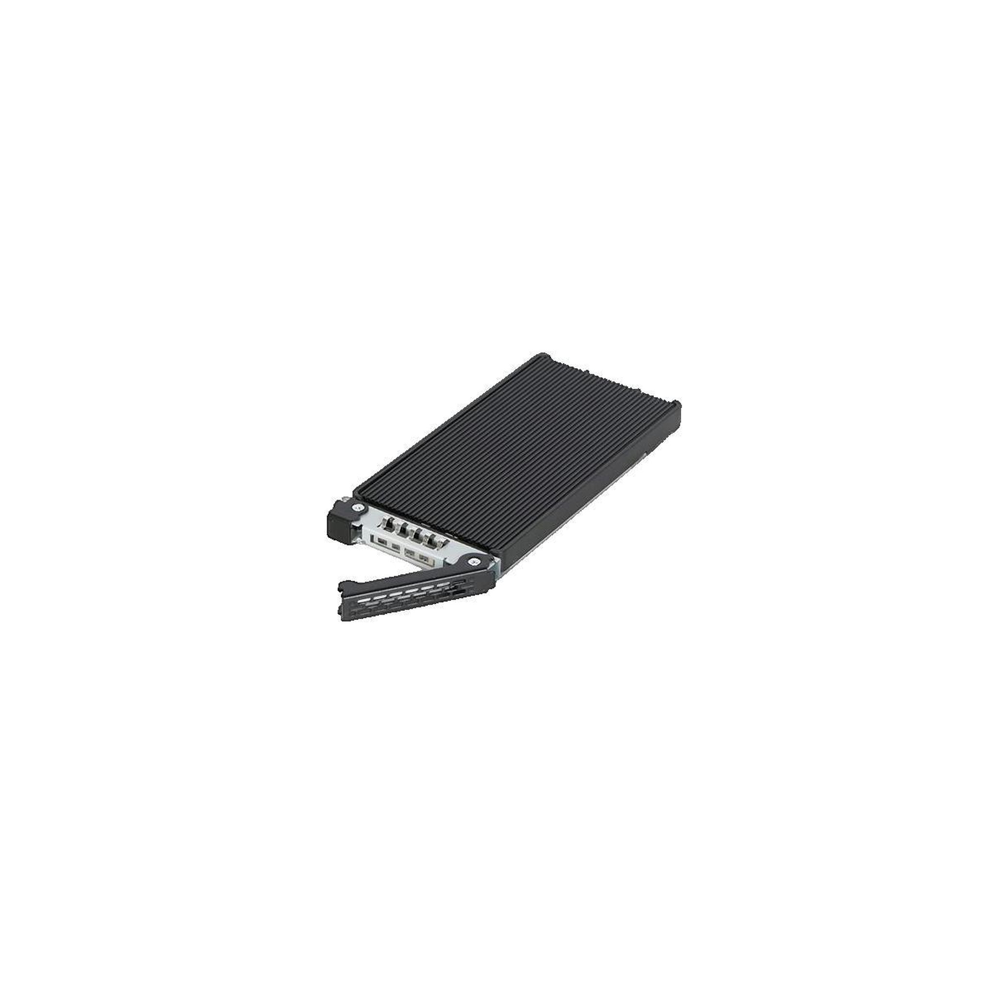 Voir la diapositive 2 : Ice Boîtier externe Icy Dock MB834TP-B en aluminium noir