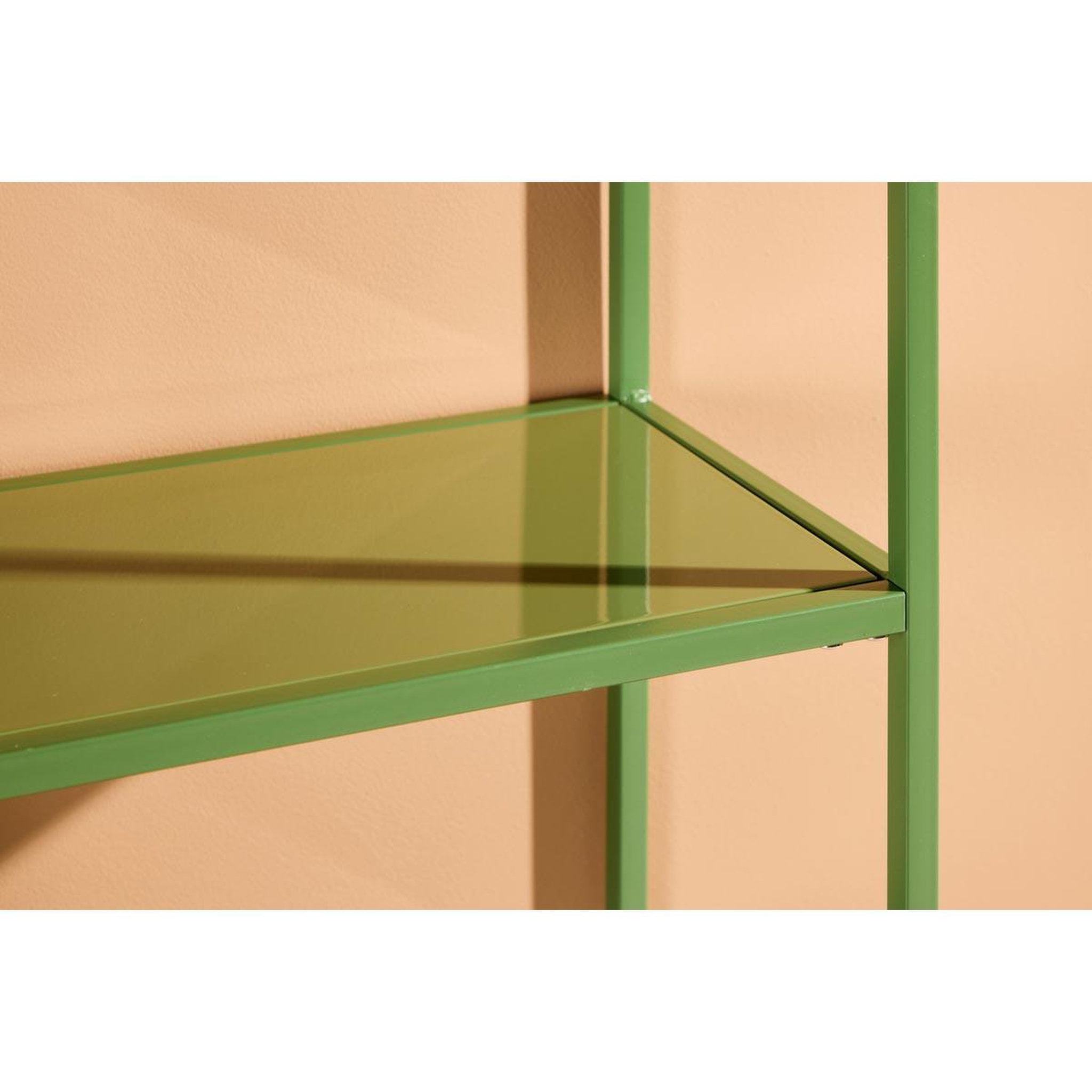 Voir la diapositive 6 : Paris Prix Étagère 3 niveaux en métal  staal  80cm vert