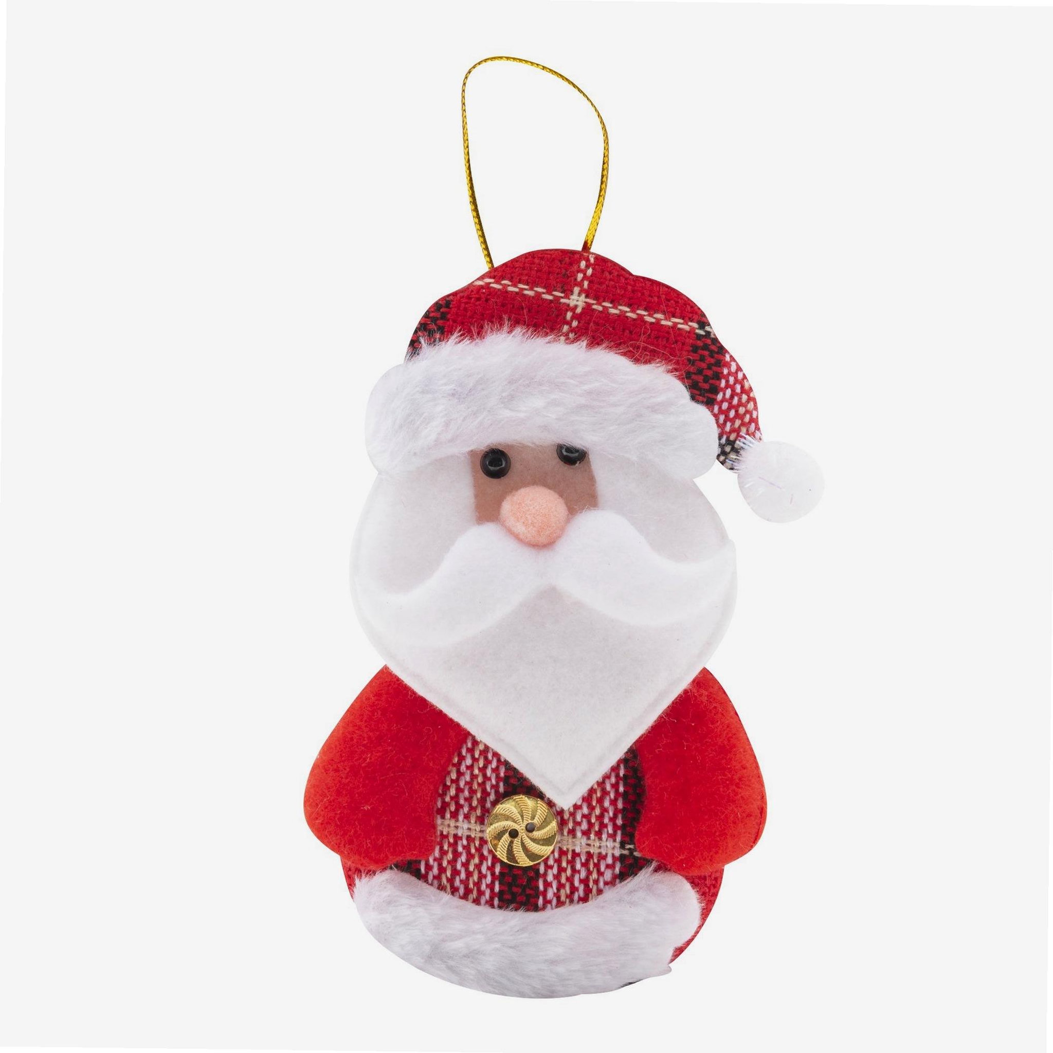 Voir la diapositive 1 : WERKAPRO Décoration Père Noël à suspendre  8 x 13 cm