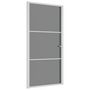 Voir la diapositive 2 : VIDAXL Porte interieure 102,5x201,5 cm Blanc Verre ESG et aluminium