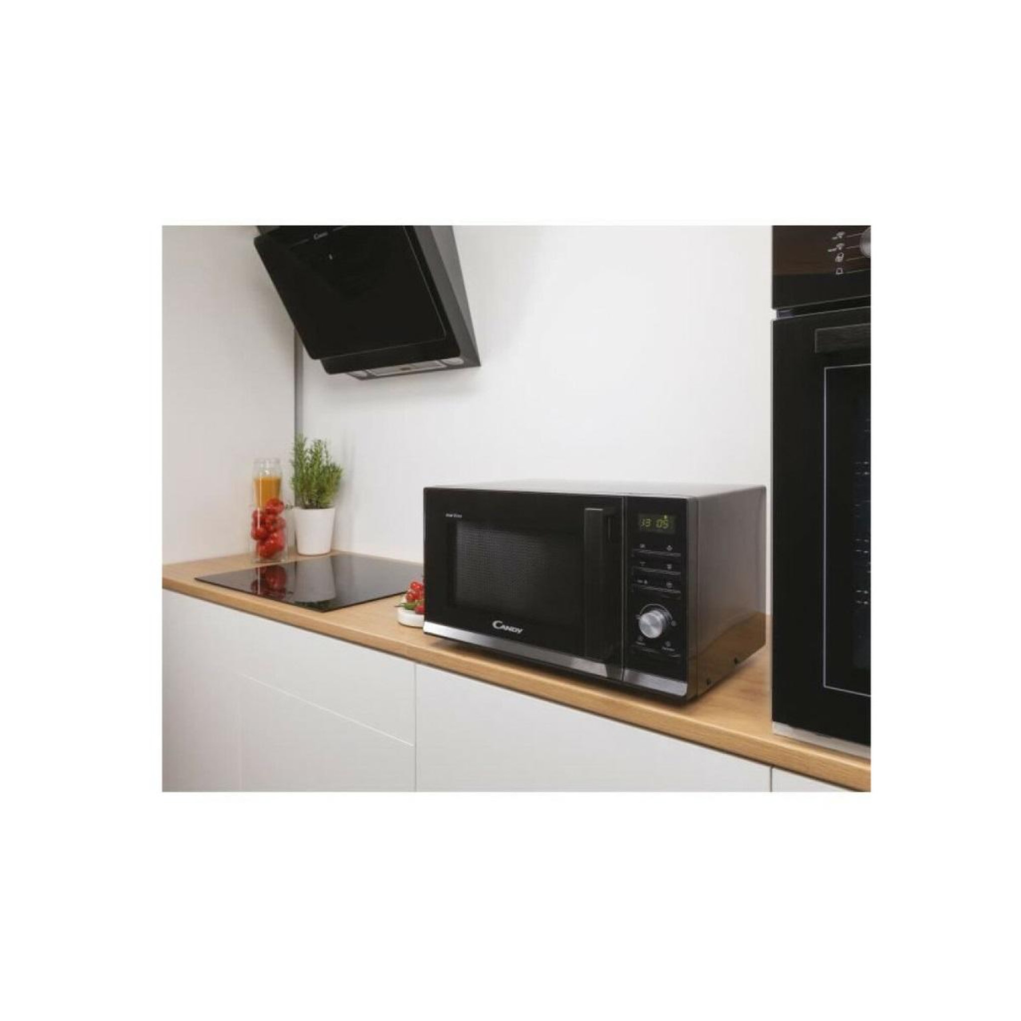 Voir la diapositive 5 : Candy Micro-ondes gril 20l 900w noir - cmga23tndb