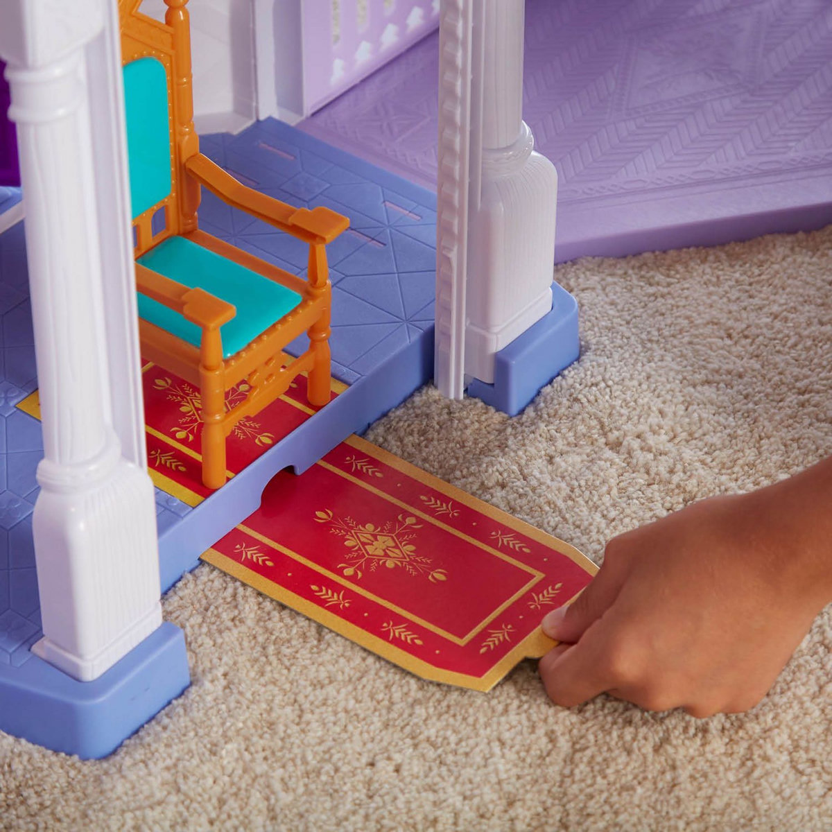 Frozen L'extraordinaire château d'Arendelle 150x122 cm - La Reine des Neiges 2