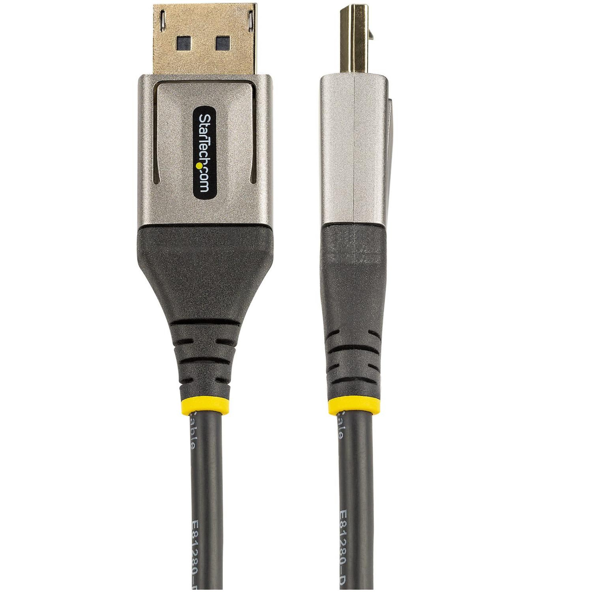 Voir la diapositive 3 : Startech Startech.com câble displayport 1.4 de 30cm - 8k 60hz hdr10 - vidéo ultra hd 4k 120hz - câble/cordon dp 1.4 - pour moniteurs/écrans - câble displayport vers displayport - m/m