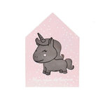 The Home Deco Factory Cadre décoration lumineuse pour enfant Baby. Coloris disponibles : Gris, Jaune, Bleu, Vert