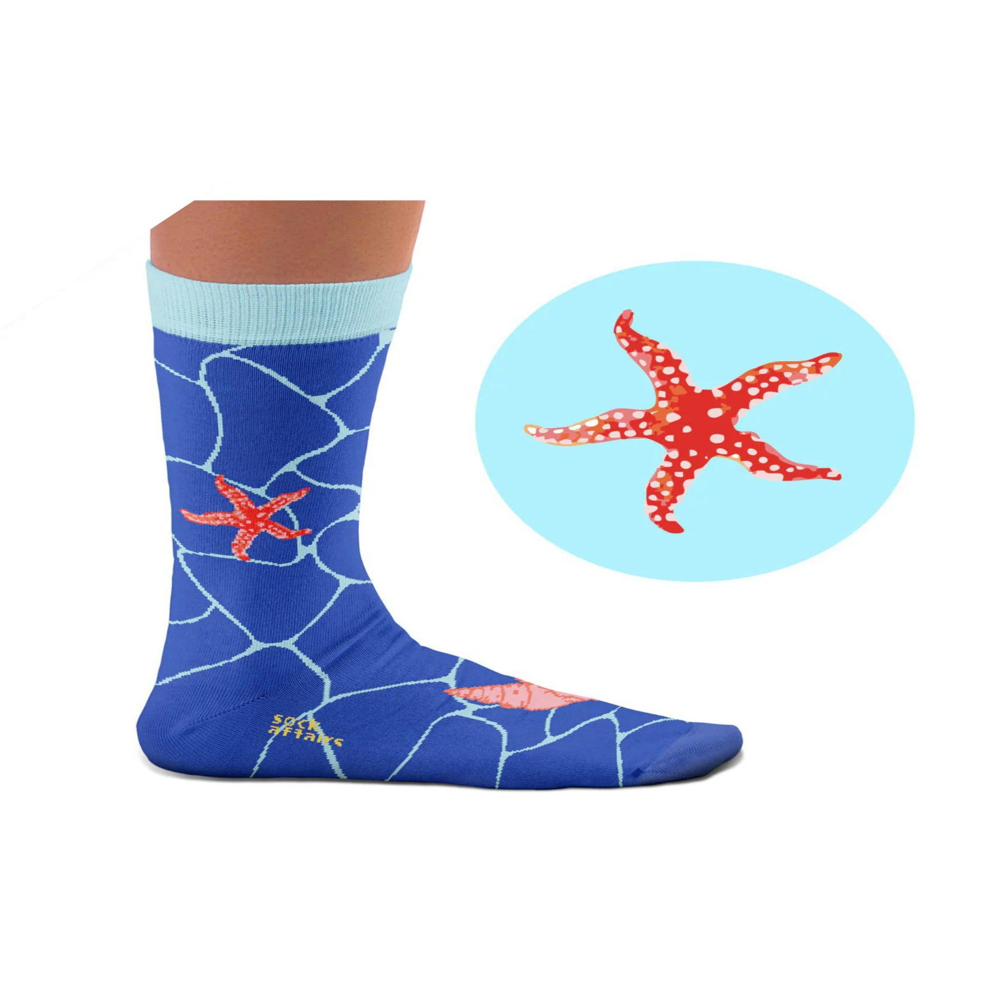 Voir la diapositive 2 : SOCK AFFAIRS Chaussettes coquillages