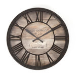 ATMOSPHERA Pendule vintage Ø39 x 7,7 cm d'épaisseur