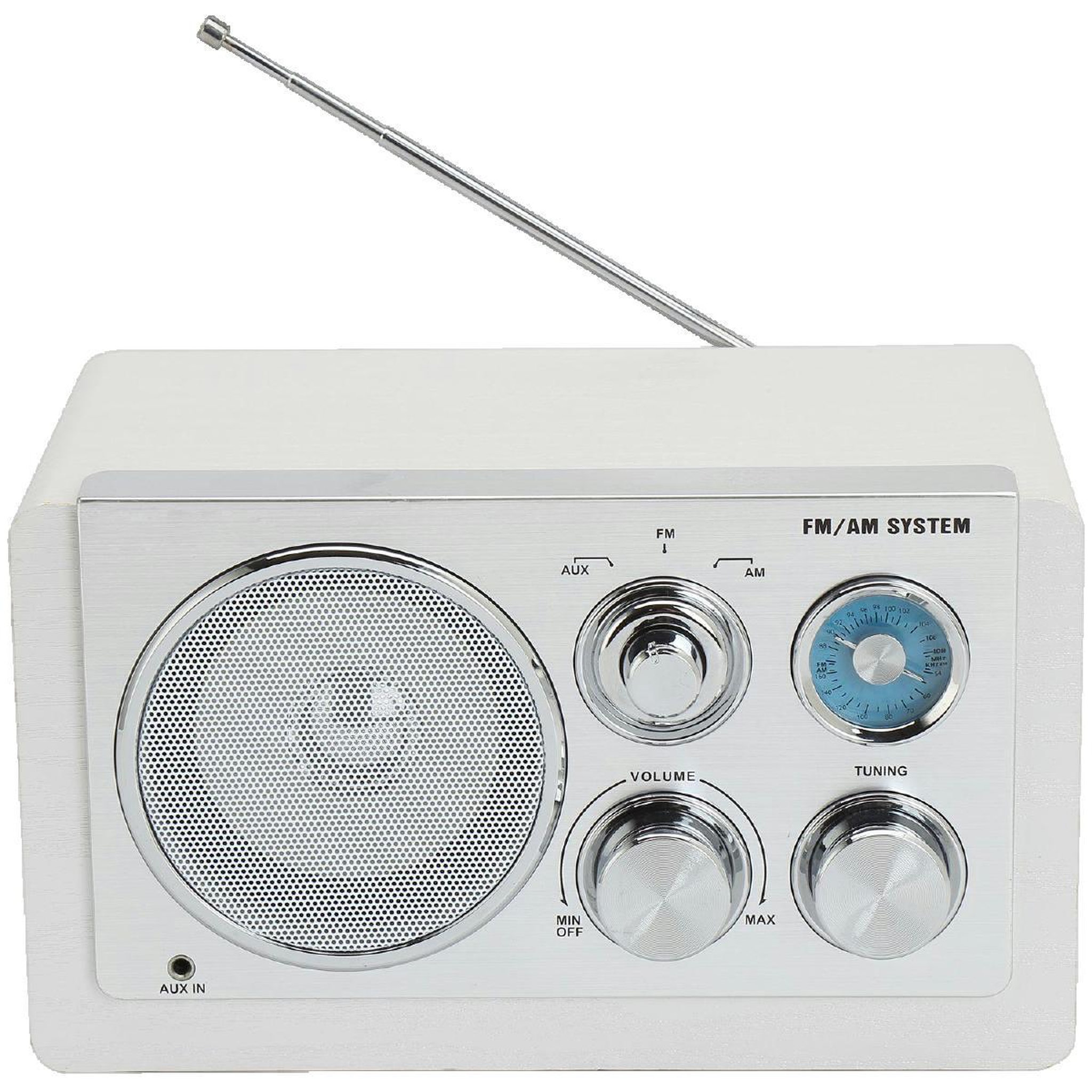 Voir la diapositive 3 : Denver Electronics Radio analogique Denver Electronics 5706751076480 Classique et élégante