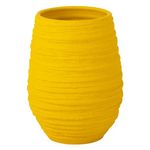 Paris Prix Vase en Céramique  Fiesta  30cm Jaune