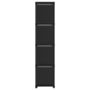 Voir la diapositive 3 : VIDAXL Etagere a 12 cubes avec boîtes Noir 103x30x141 cm Tissu
