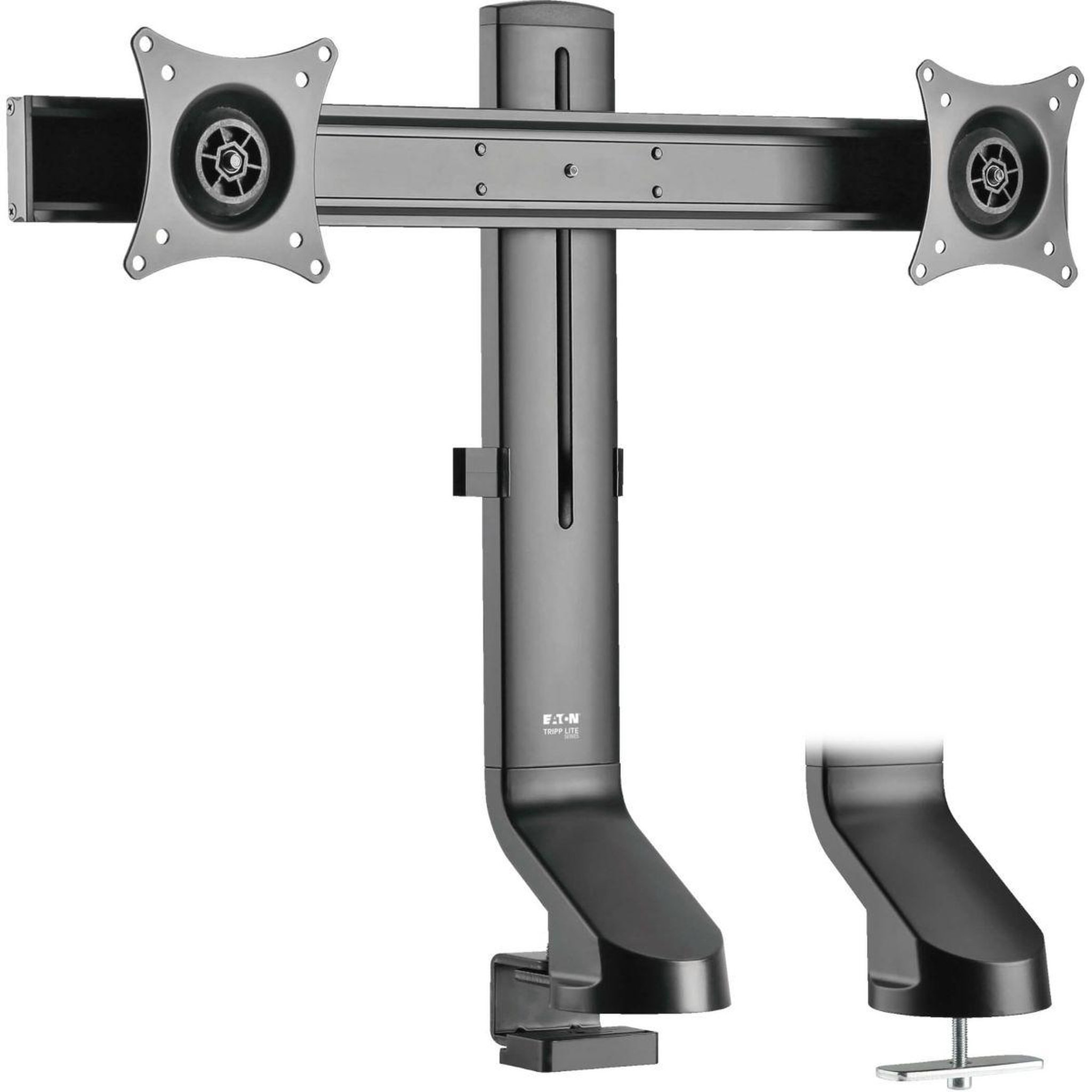 Eaton Support ordinateur portable 2 écrans réglage vertical et bras acier