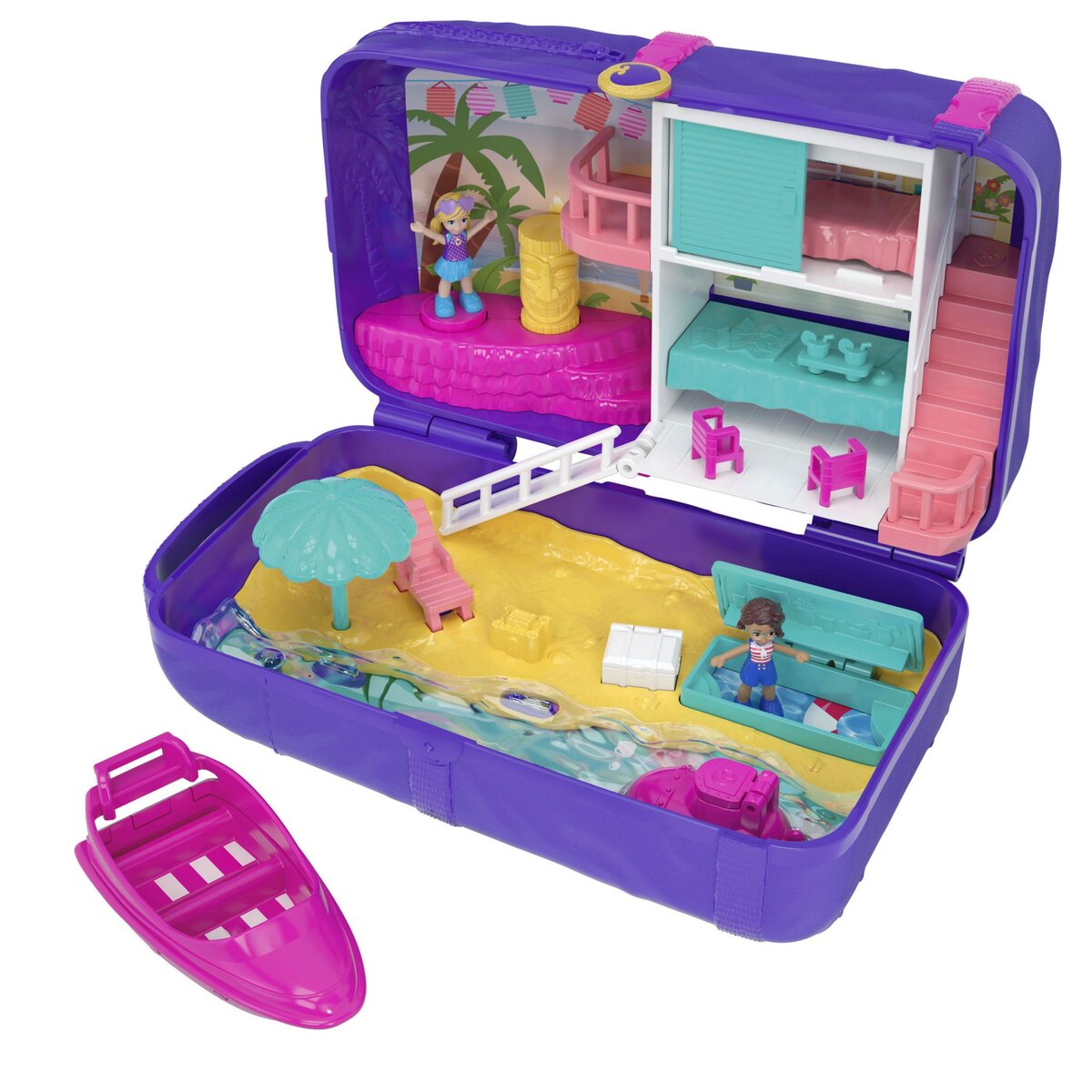 POLLY POCKET Mini poupée Polly Pocket - Lama Surprises pas cher