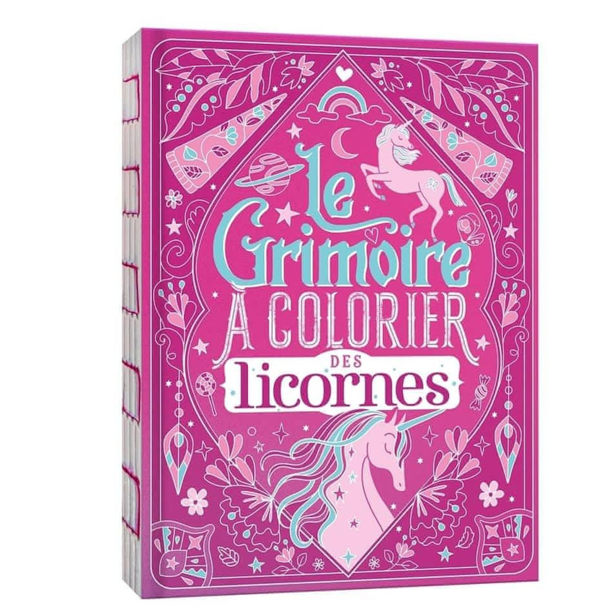 LE GRIMOIRE A COLORIER DES LICORNES, Sileo Cinzia