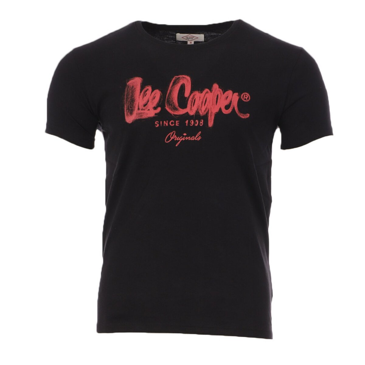 Lee Cooper T-shirt Noir Homme Lee Cooper Orex
