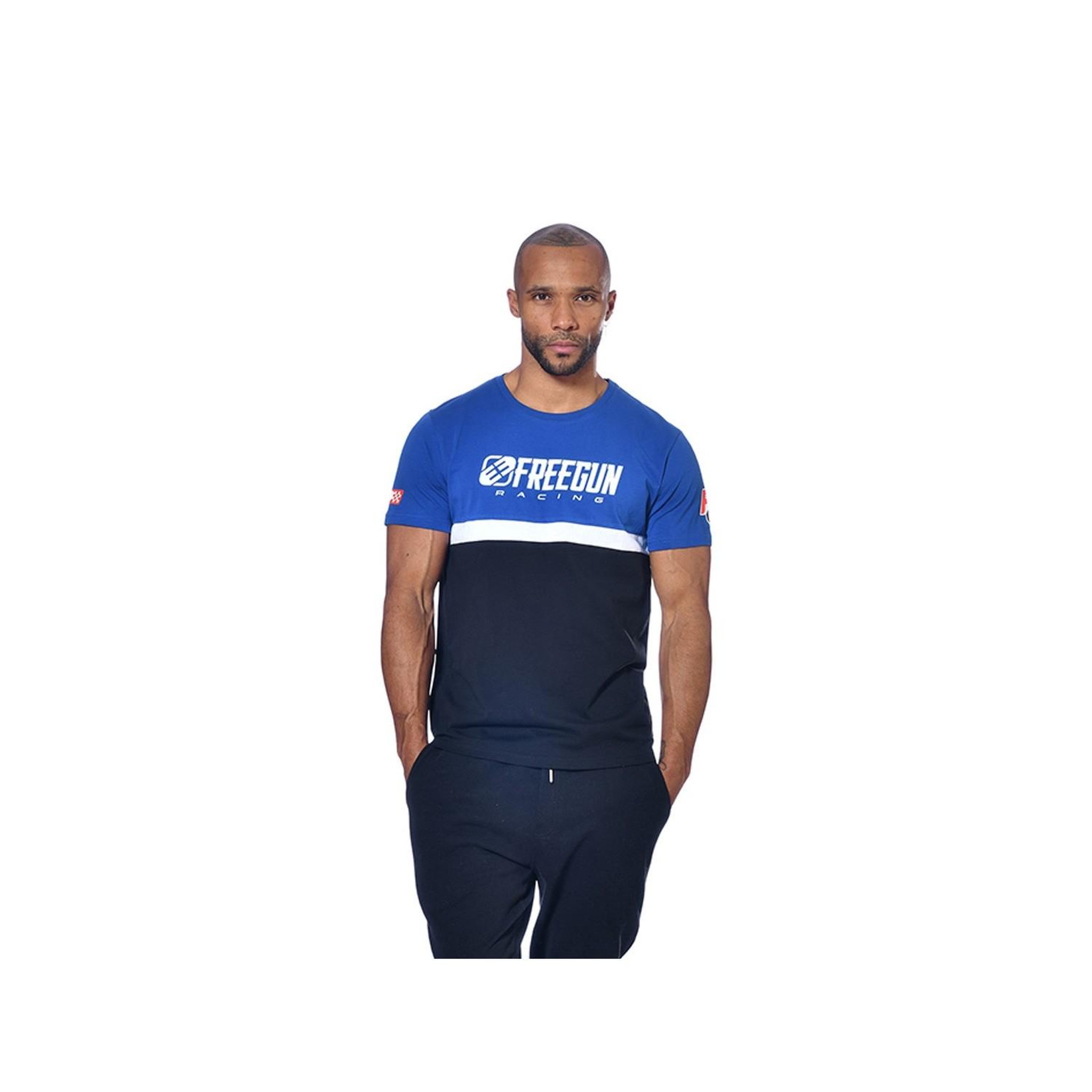 Voir la diapositive 1 : FREEGUN T-shirt homme Collection Racing