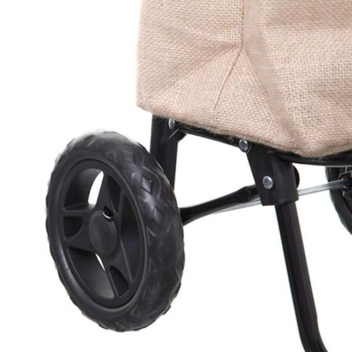 FIVE Chariot de Marché  Jute  33L Beige