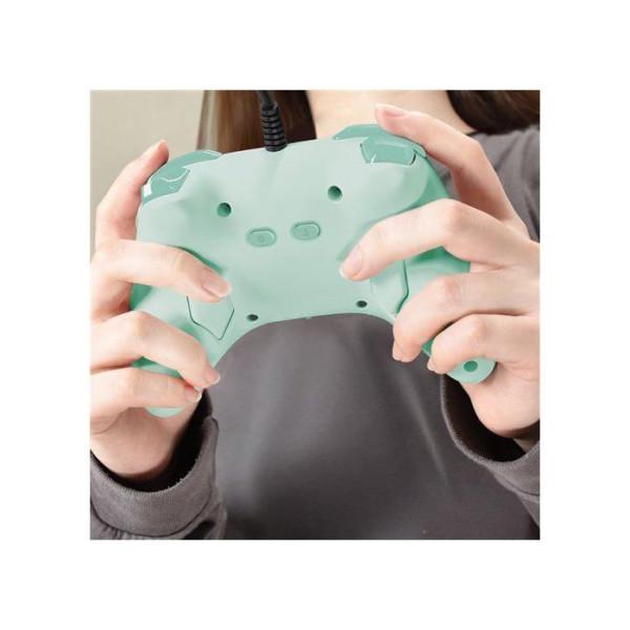 Voir la diapositive 4 : HORI Manette de jeu - nintendo switch et switch 2 - filaire - vert - horipad turbo - boutons arriere programmables - hori