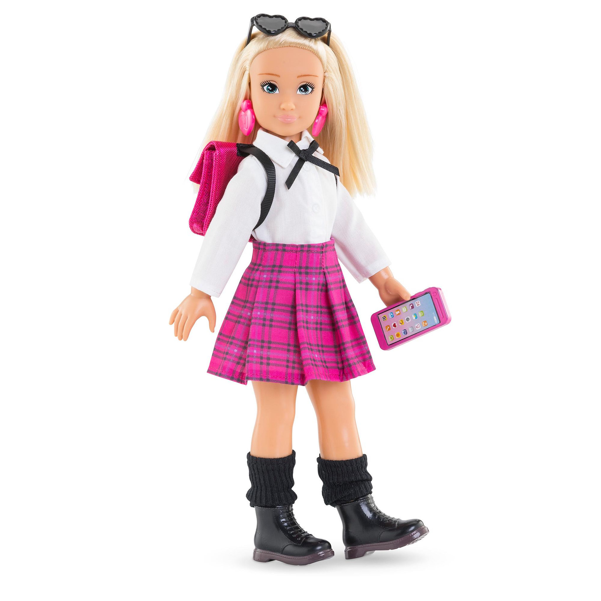 Voir la diapositive 2 : Corolle Dressing Collège Anglais pour poupée Corolle Girls