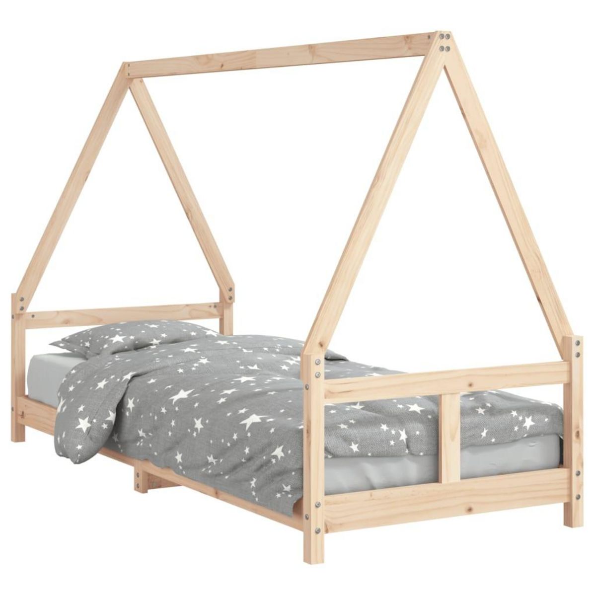 VIDAXL Cadre de lit pour enfants 80x200 cm bois de pin massif