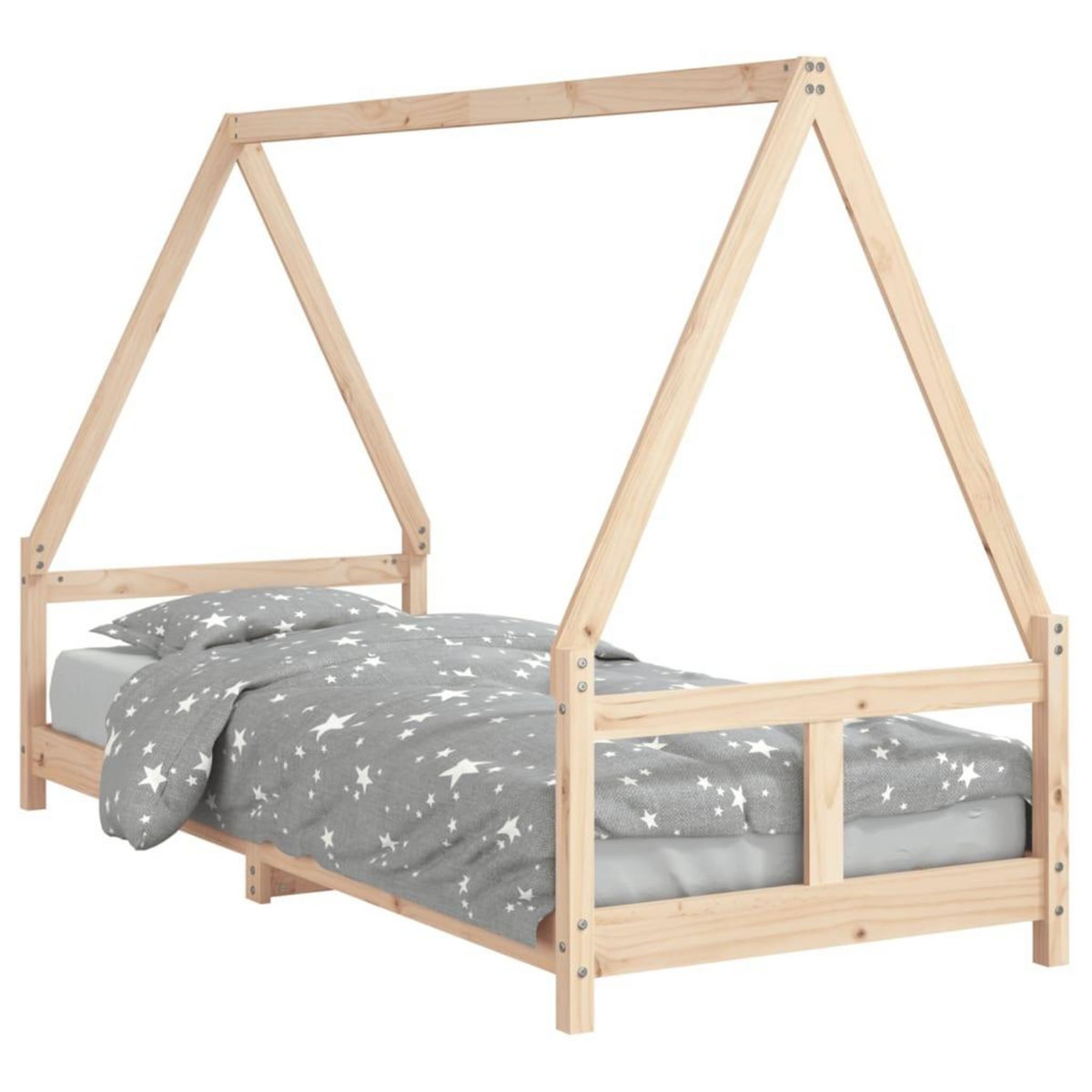 VIDAXL Cadre de lit pour enfants 80x200 cm bois de pin massif