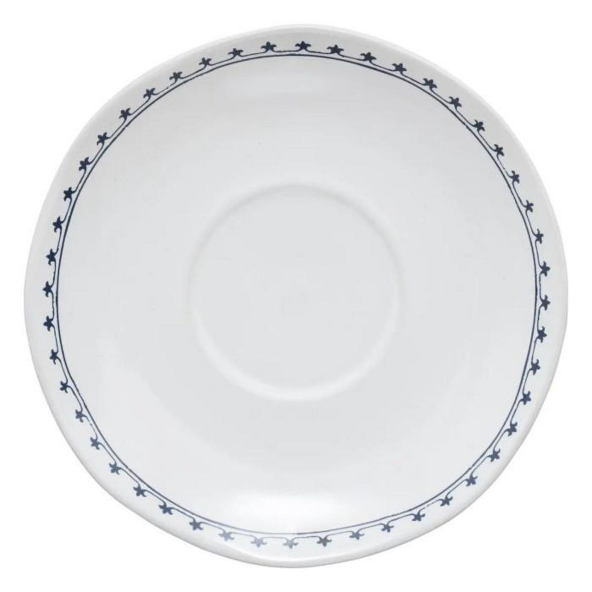 SECRET DE GOURMET Coffret 2 Tasses & Sous-Tasses  Little Cottage  18cl Blanc