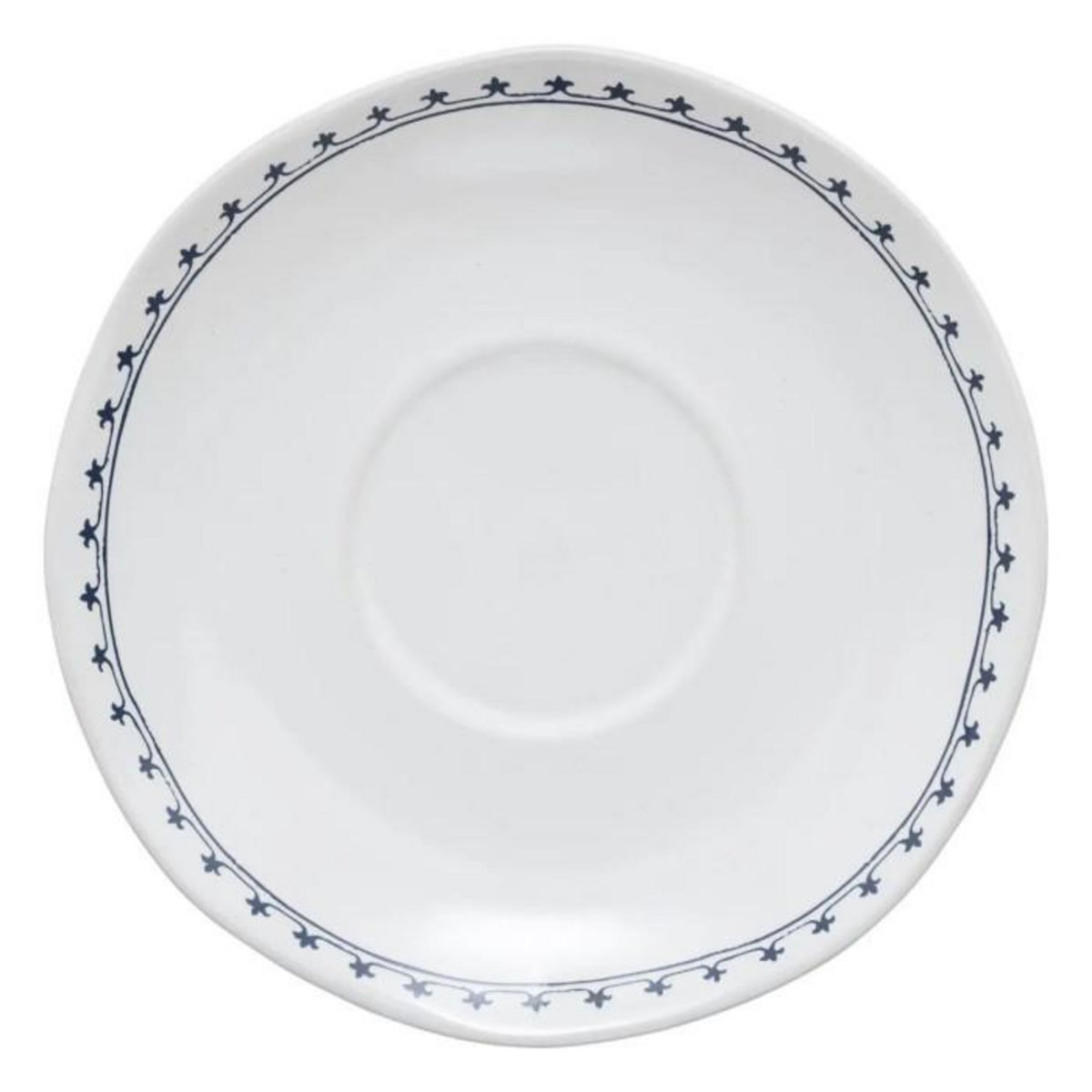 SECRET DE GOURMET Coffret 2 Tasses & Sous-Tasses  Little Cottage  18cl Blanc