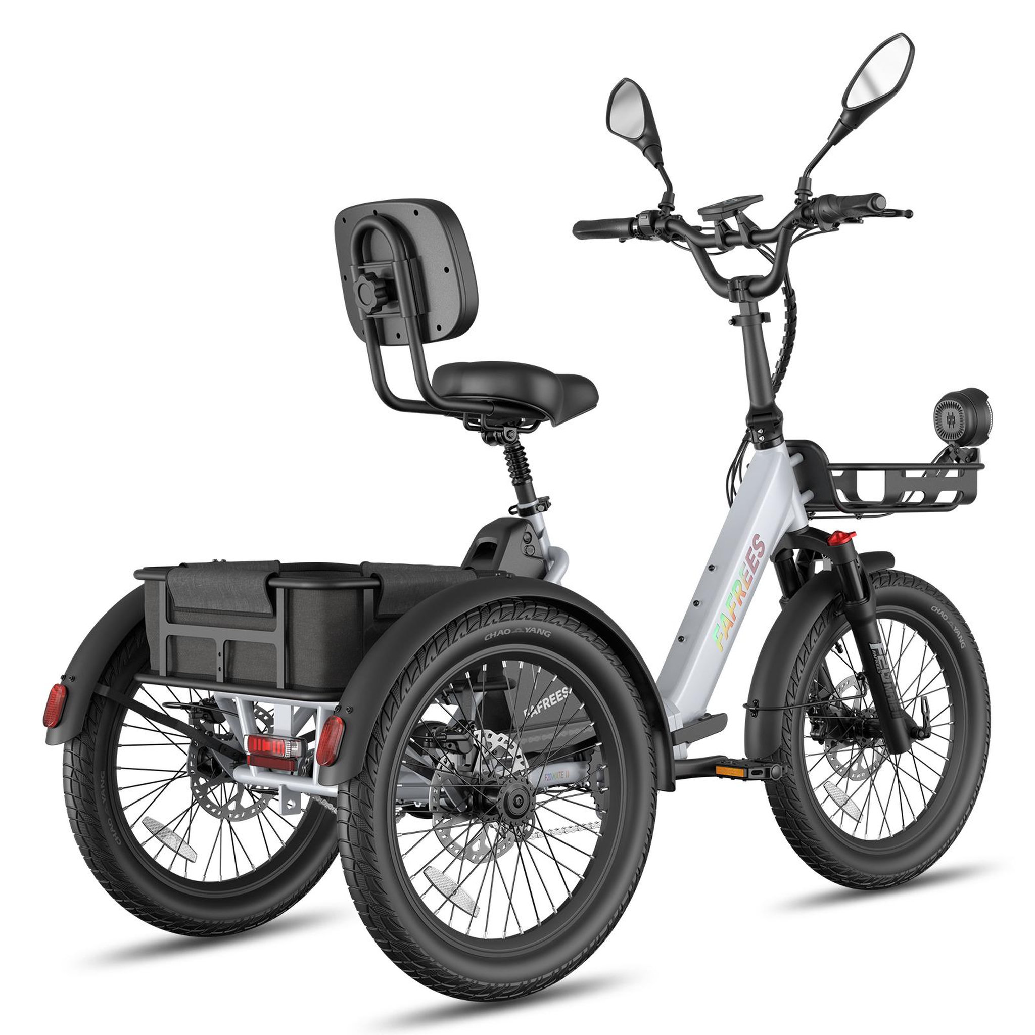 Voir la diapositive 3 : FAFREES Tricycle électrique fafrees f20 mate ii 25 ah