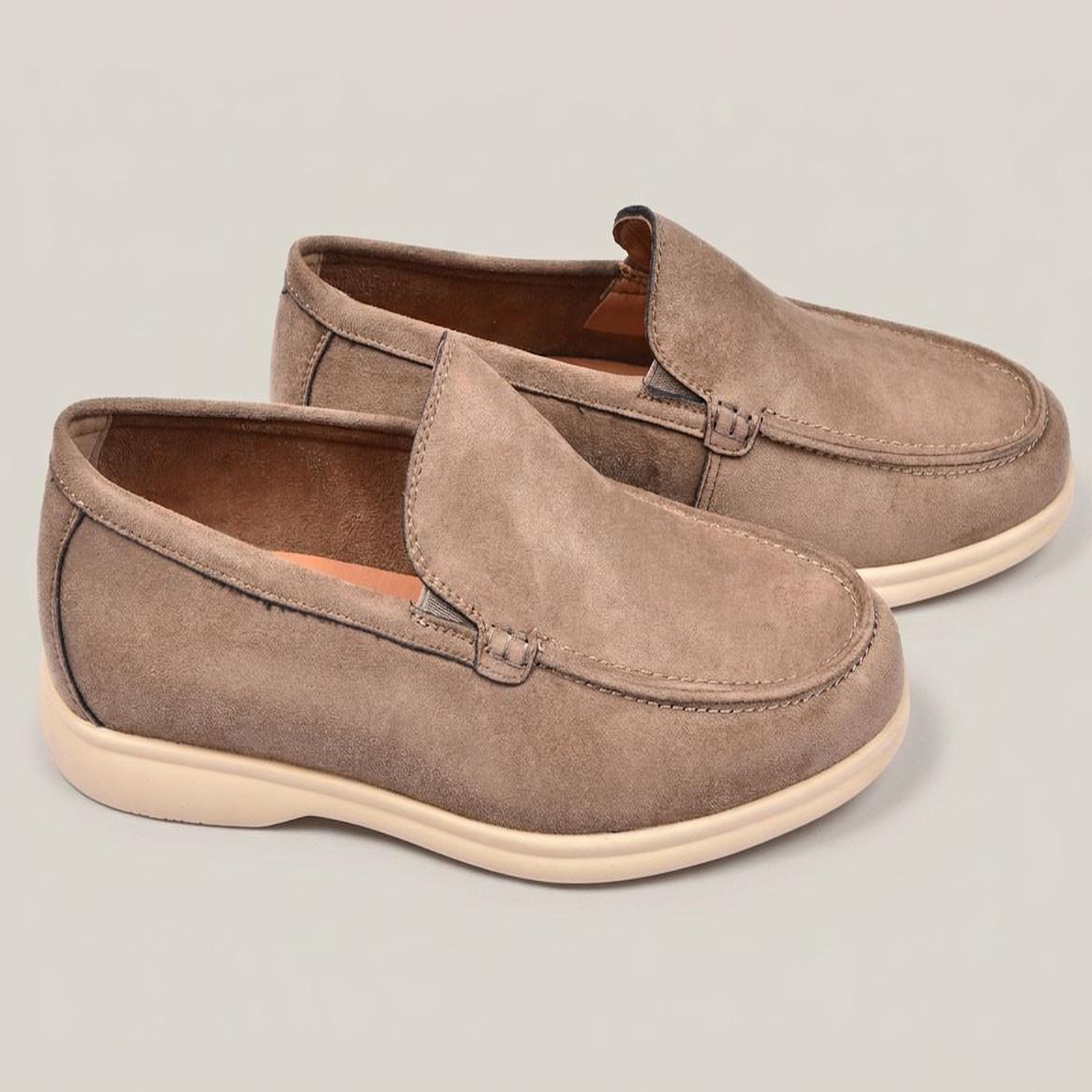 Voir la diapositive 3 : OZABI OZABI Mocassins Homme Premium Suédine Confort Slip-On