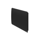 Sauter Radiateur électrique connecté HEKLA horizontal anthracite 1500W - inertie fonte