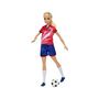 Voir la diapositive 4 : BARBIE Barbie - Barbie Footballeuse - Poupée Mannequin - Des 3 ans