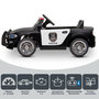 Voir la diapositive 4 : PLAY4FUN Voiture de police électrique 2x 30W - marche AV/AR, Gyrophares et Mégaphone