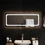 Voir la diapositive 1 : VIDAXL Miroir de salle de bain a LED 100x40 cm