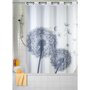 Voir la diapositive 2 : Wenko Rideau de douche anti-moisissure Astera - Polyester - 180 x 200 cm - Gris