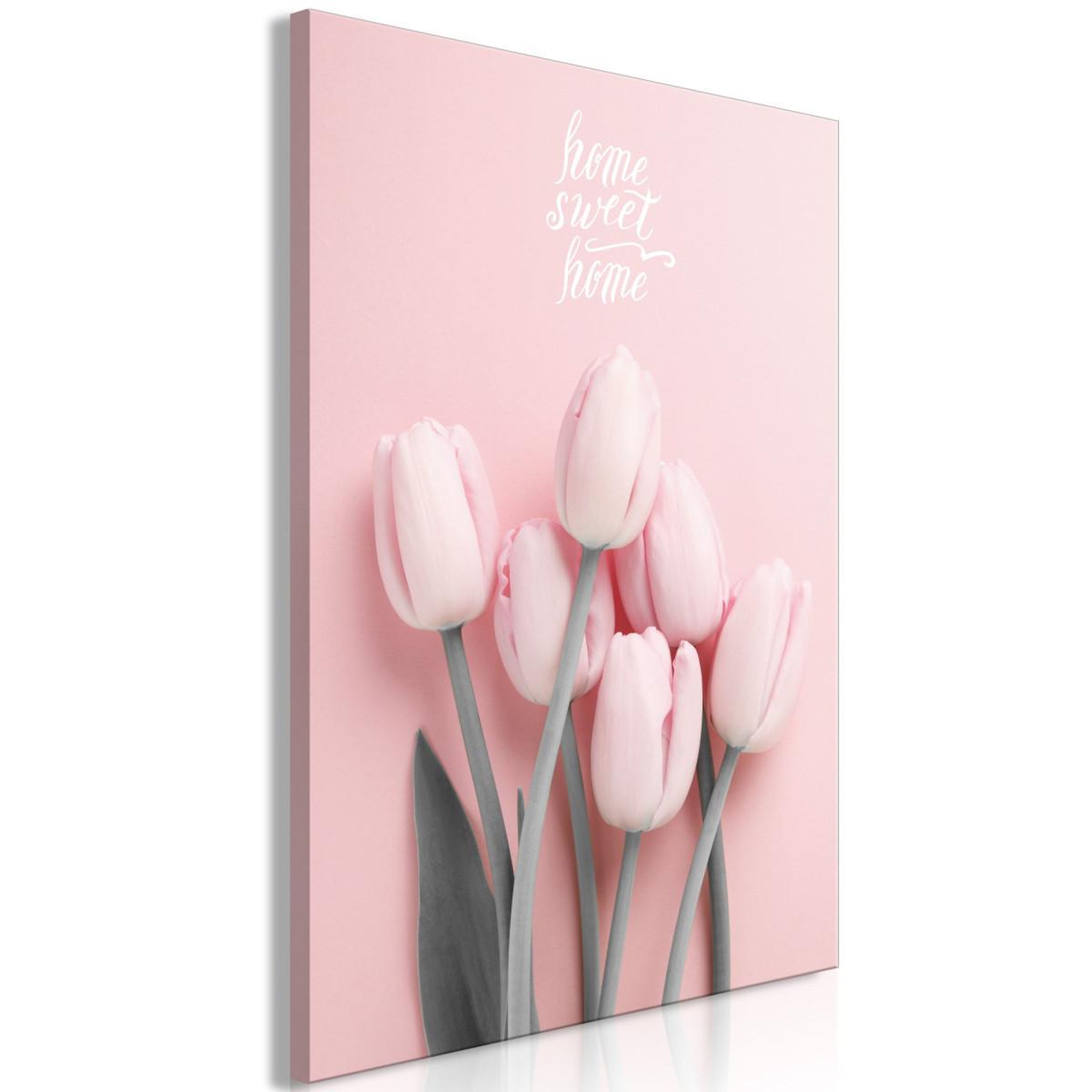 Paris Prix Tableau imprimé  six tulips. Coloris disponibles : Multicolore