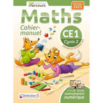 MATHS CE1 IPARCOURS. CAHIER-MANUEL, EDITION 2025, Hache Katia