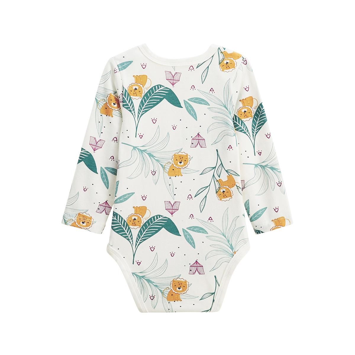 Petit Béguin Lot de 2 bodies bébé manches longues Charly