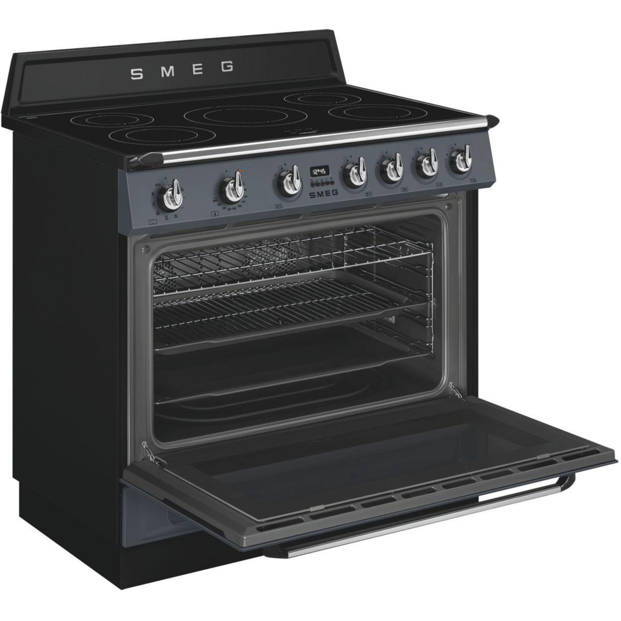 Voir la diapositive 4 : SMEG Piano de cuisson induction tr90imgr