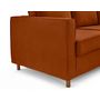 Voir la diapositive 6 : LISA DESIGN Jake - canapé déhoussable d'angle droit 5 places en tissu