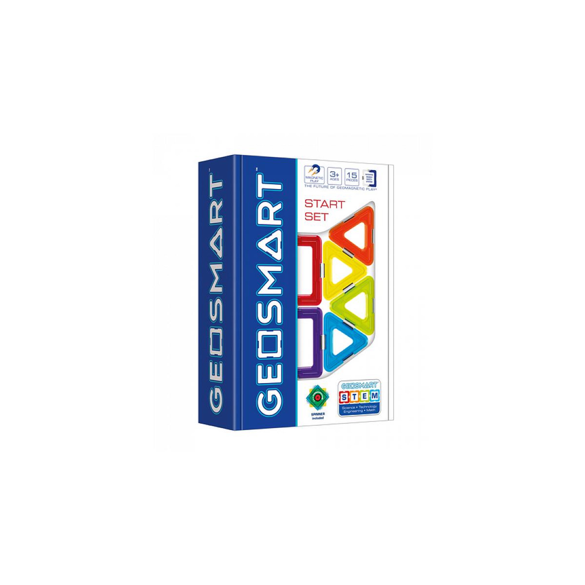 Voir la diapositive 2 : Smart Games GEOSMART Starter Set, formes magnetiques